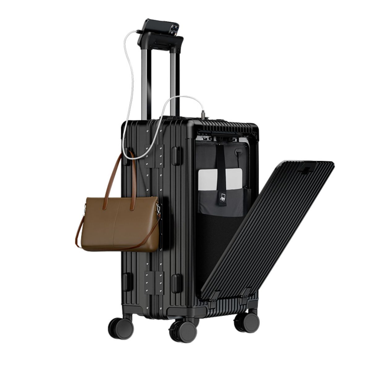 KLIP XTREME - Maleta Premium GlobeBizman con Compartimento Notebook Negro