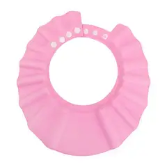 GENERICO - Protector de Ojos Gorro Baño Ducha Bebé Rosado