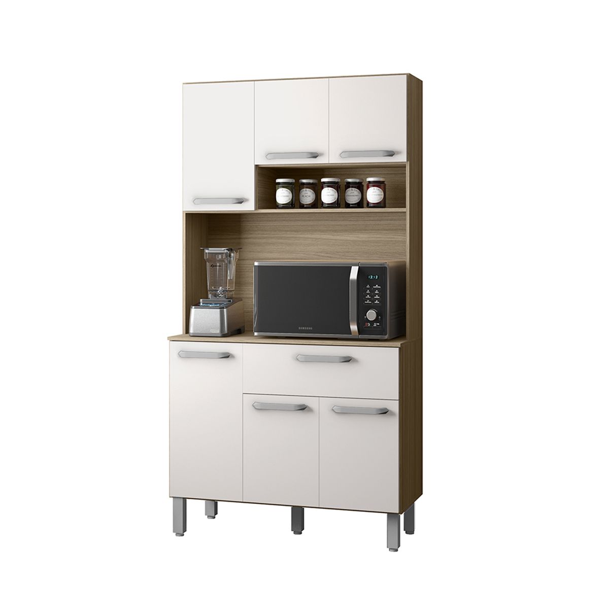 HOME MOBILI - Kit Cocina Olivia 6P 1C