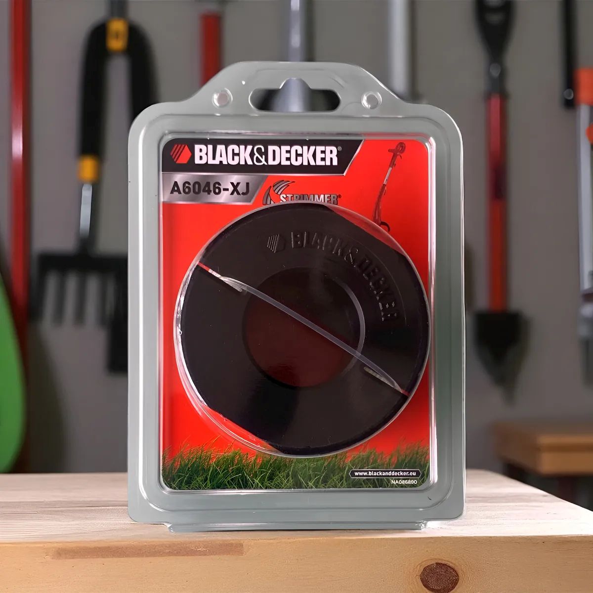 BLACK+DECKER - Carrete Hilo Repuesto Orilladora Black And Decker 30 Metros Transparente A6046-XJ