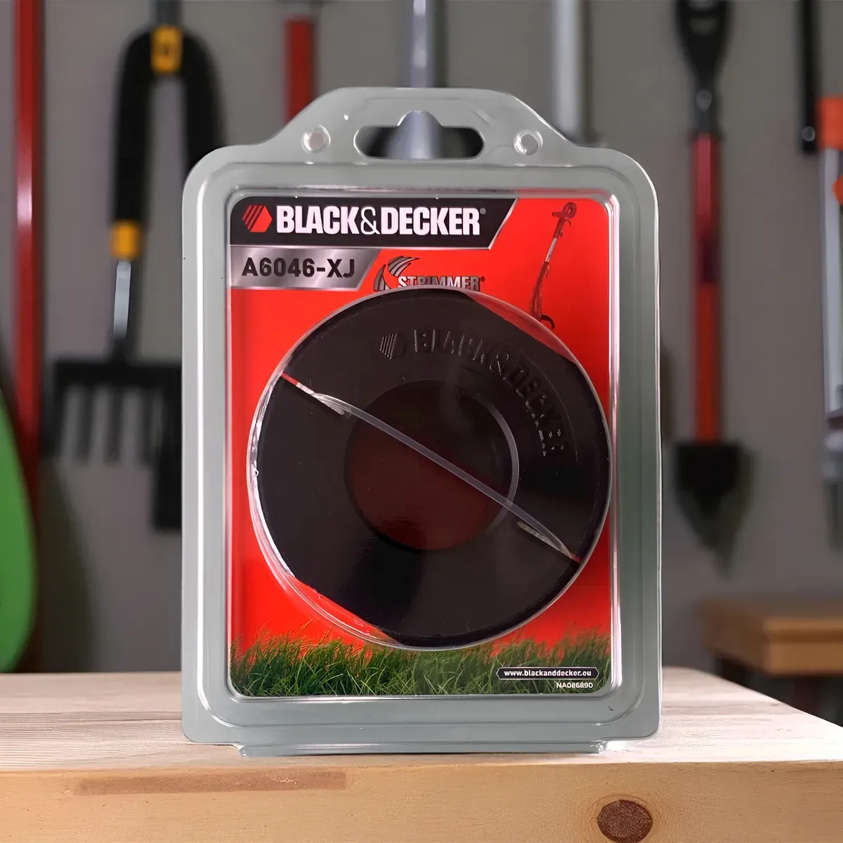 BLACK+DECKER - Carrete Hilo Repuesto Orilladora Black And Decker 30 Metros Transparente A6046-XJ