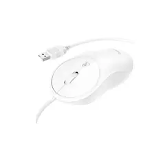HOCO - Mouse alambrico USB GM13 blanco