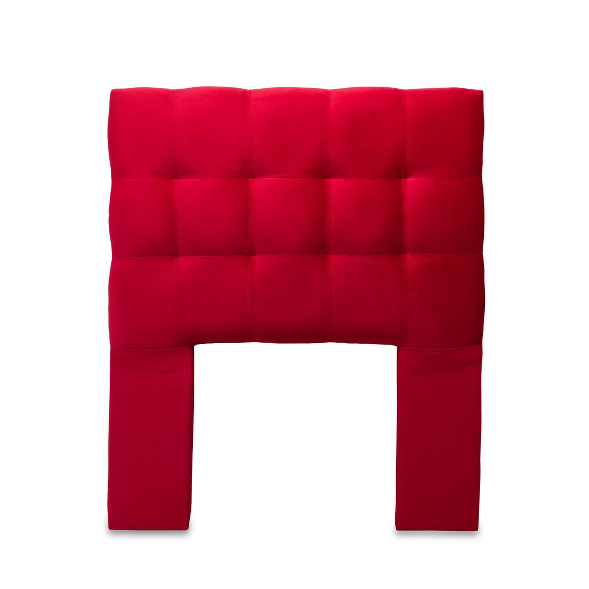 GENERICO - Respaldo 1,5 Plazas Felpa Rojo Cp Alice