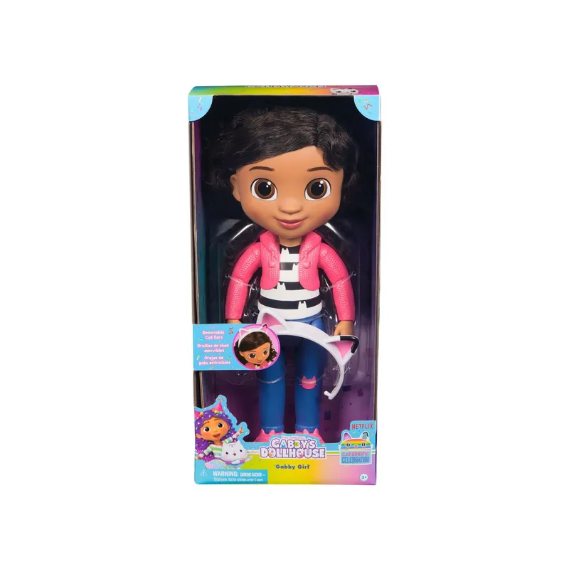 LA CASA DE GABBY - GABBYS DOLLHOUSE MUÑECA GABBY ARTICULADA 33 CM LA CASA DE MUÑECAS DE GABBY