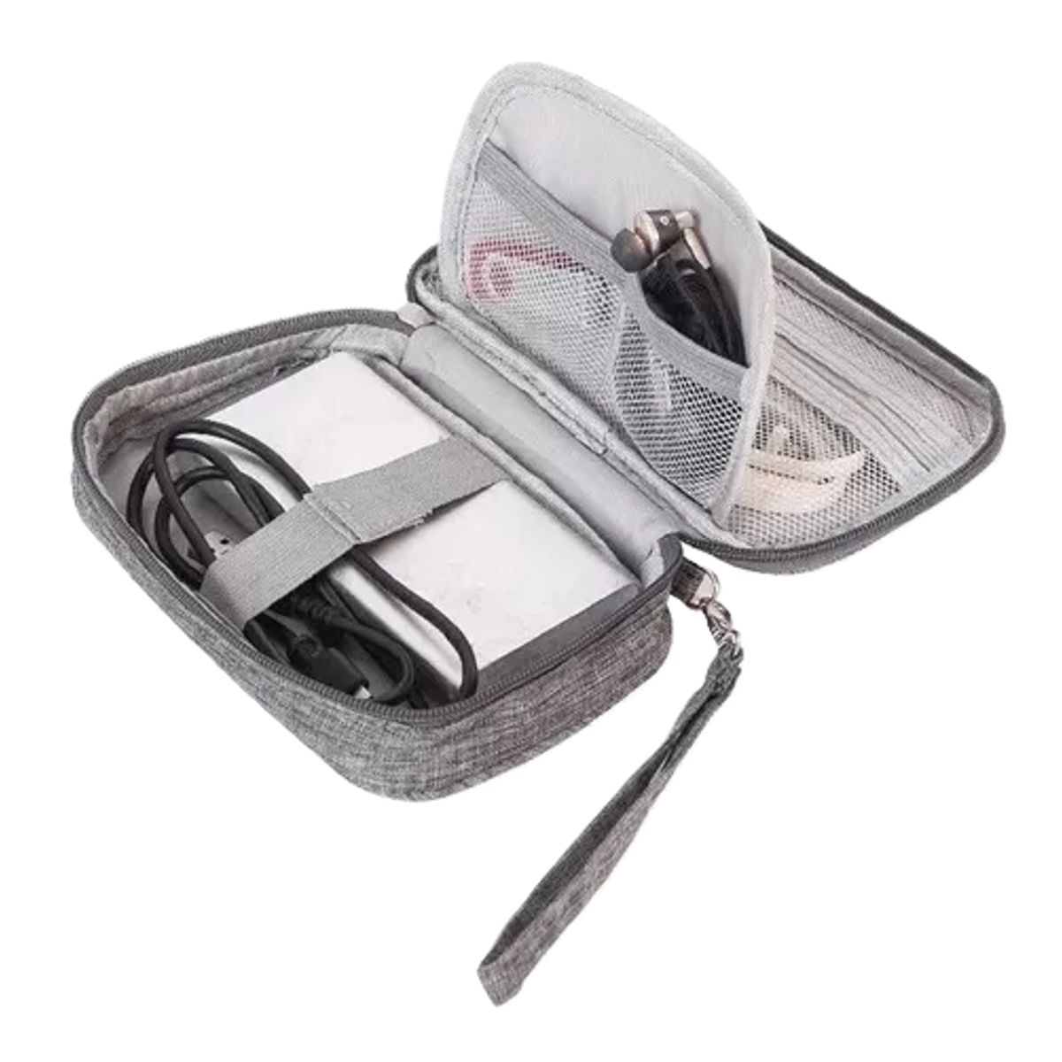 GENERICO - Bolso viaje cable accesorios digital organizador impermeable gris