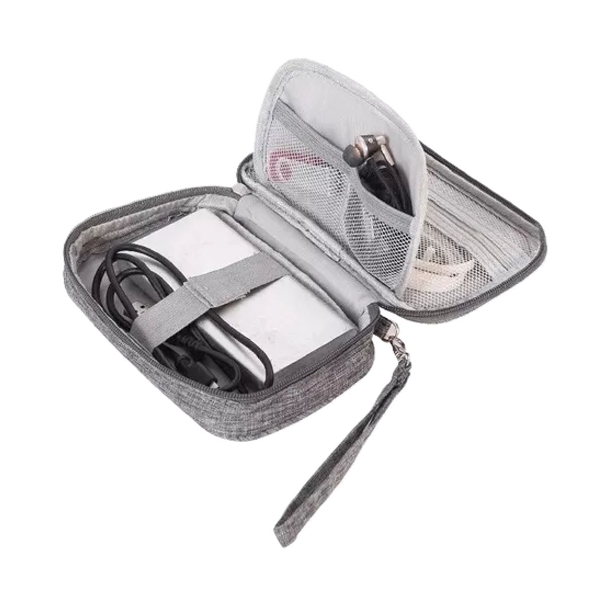 GENERICO - Bolso viaje cable accesorios digital organizador impermeable gris