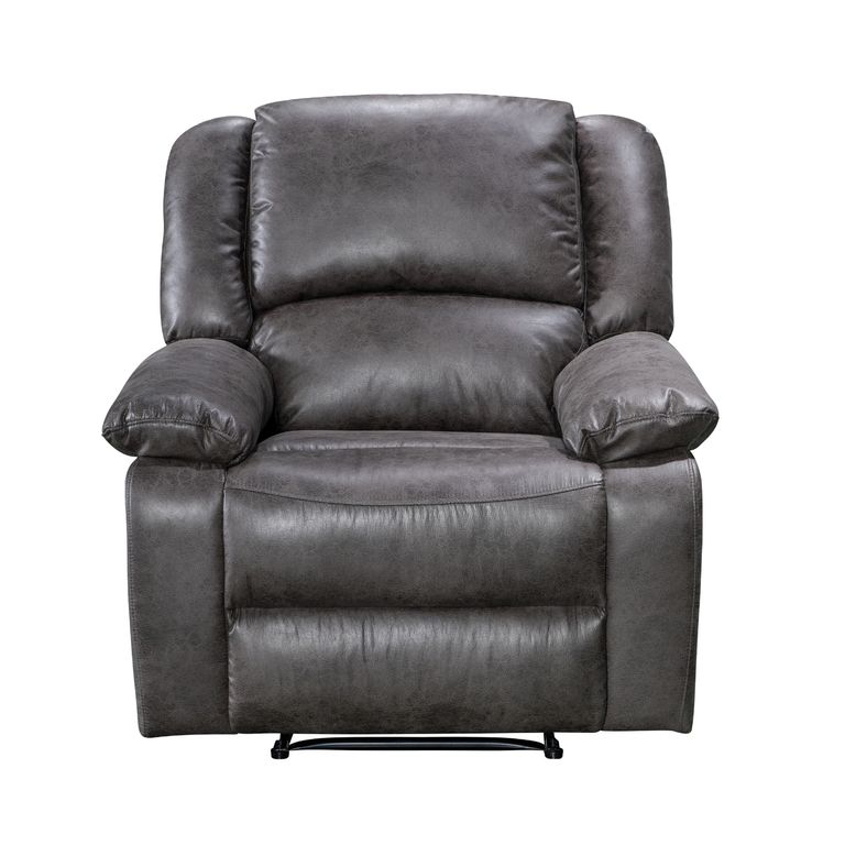 Berger Reclinable 1 Cuerpo Osaka Gris Piedra Gris oscuro