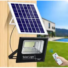 IRM - Foco Solar 200W con Panel y Control Remoto