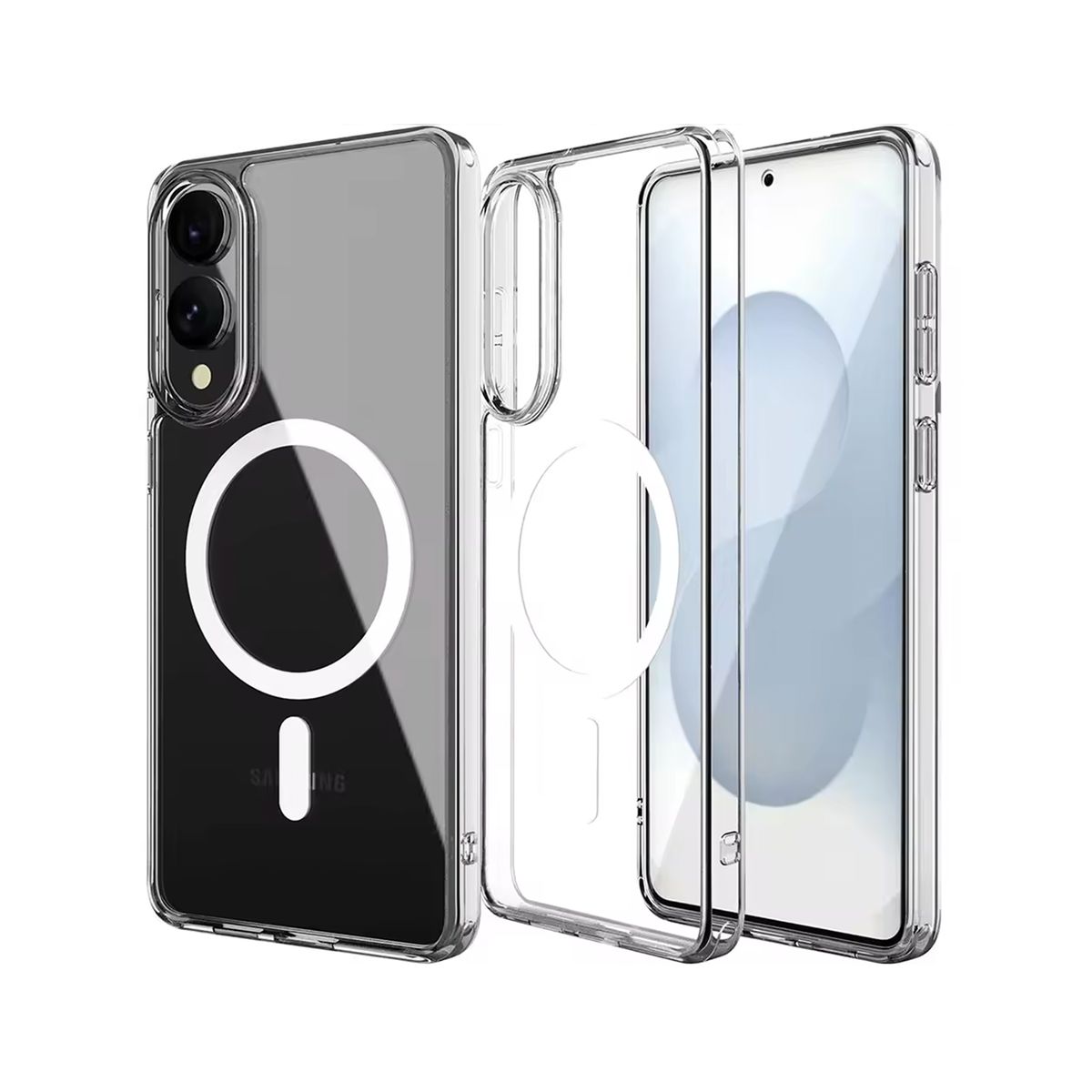 JOIGO - Carcasa Clear Para Samsung S25 Edge Compatible Magsafe