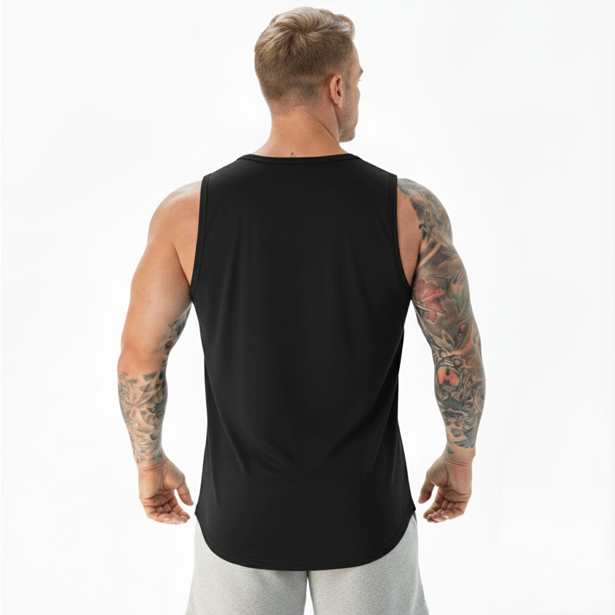 ADEMAN - Polera Musculosa cuello Redondo faith