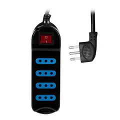 PHILCO - Alargador XT30 4 Posiciones + Cable 3 m negro con switch