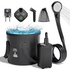 EVERSO - Ducha Portátil Para Camping Regadera Portátil Ducha Exterior