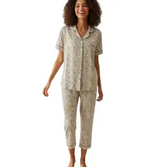 MEDIA LUNA - Pijama Conjunto 3 Piezas Diseño Animal Print