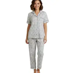 MEDIA LUNA - Pijama Conjunto 3 Piezas Diseño Animal Print