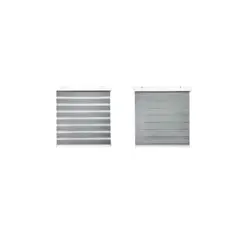 GENERICO - Cortina roller duo 140x200 gris