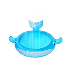 GENERICO - Piscina inflable Alfombra Rociadora Ballena