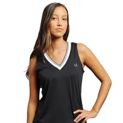 OPHIRA - Polera deportiva Mujer cuello en V