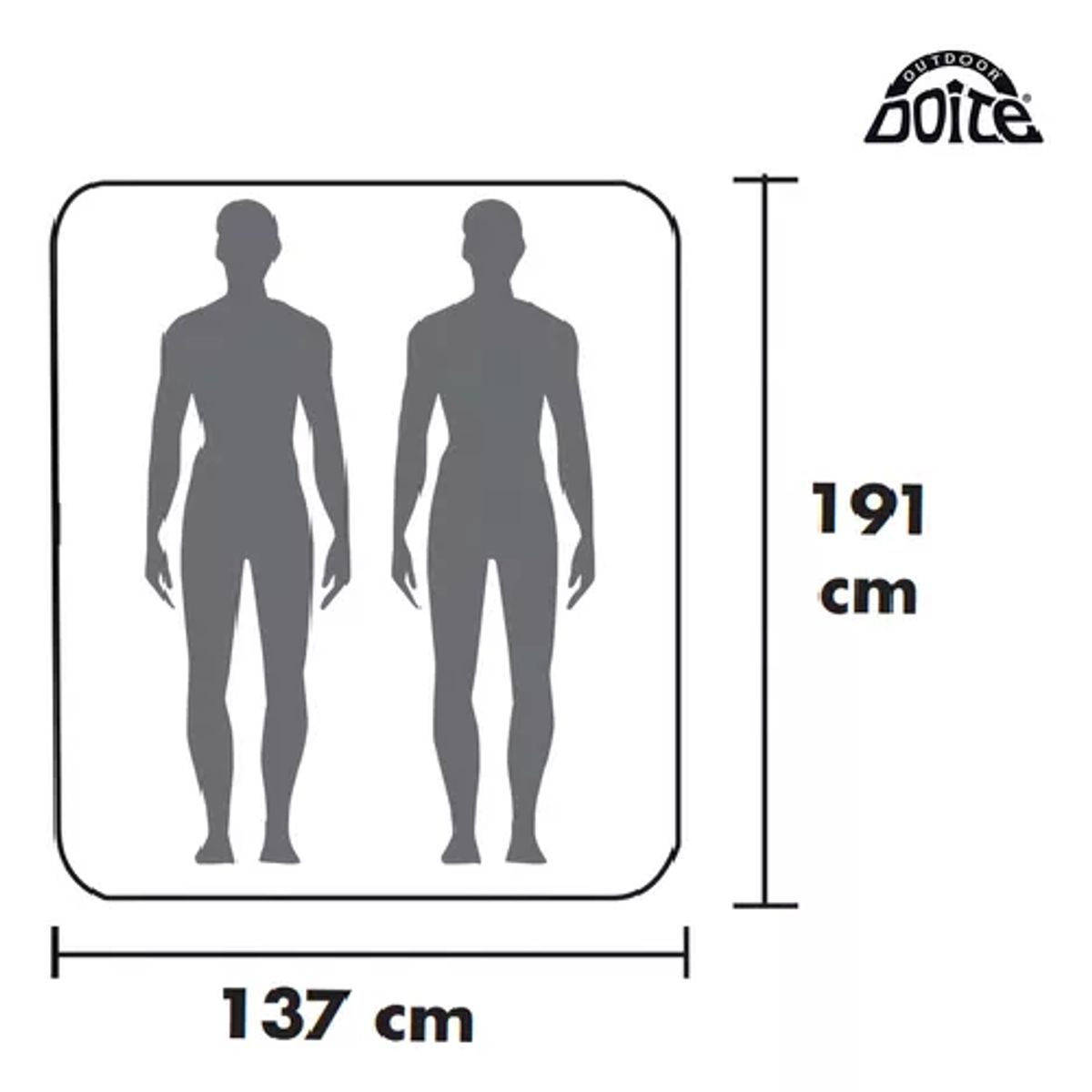 GENERICO - Colchón inflable Tuscany doble inflador de pie color azul