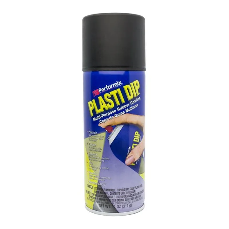 GENERICO - Pintura removible original Plasti Dip NEGRO MATE