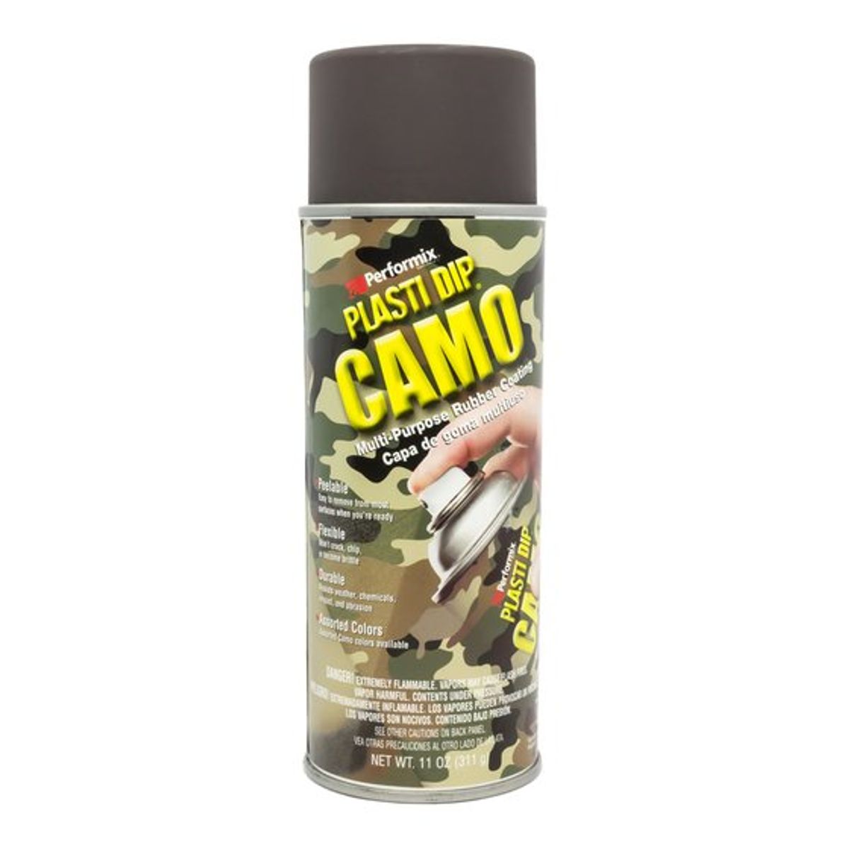 GENERICO - Pintura removible original Plasti Dip CAMO BROWN MATE
