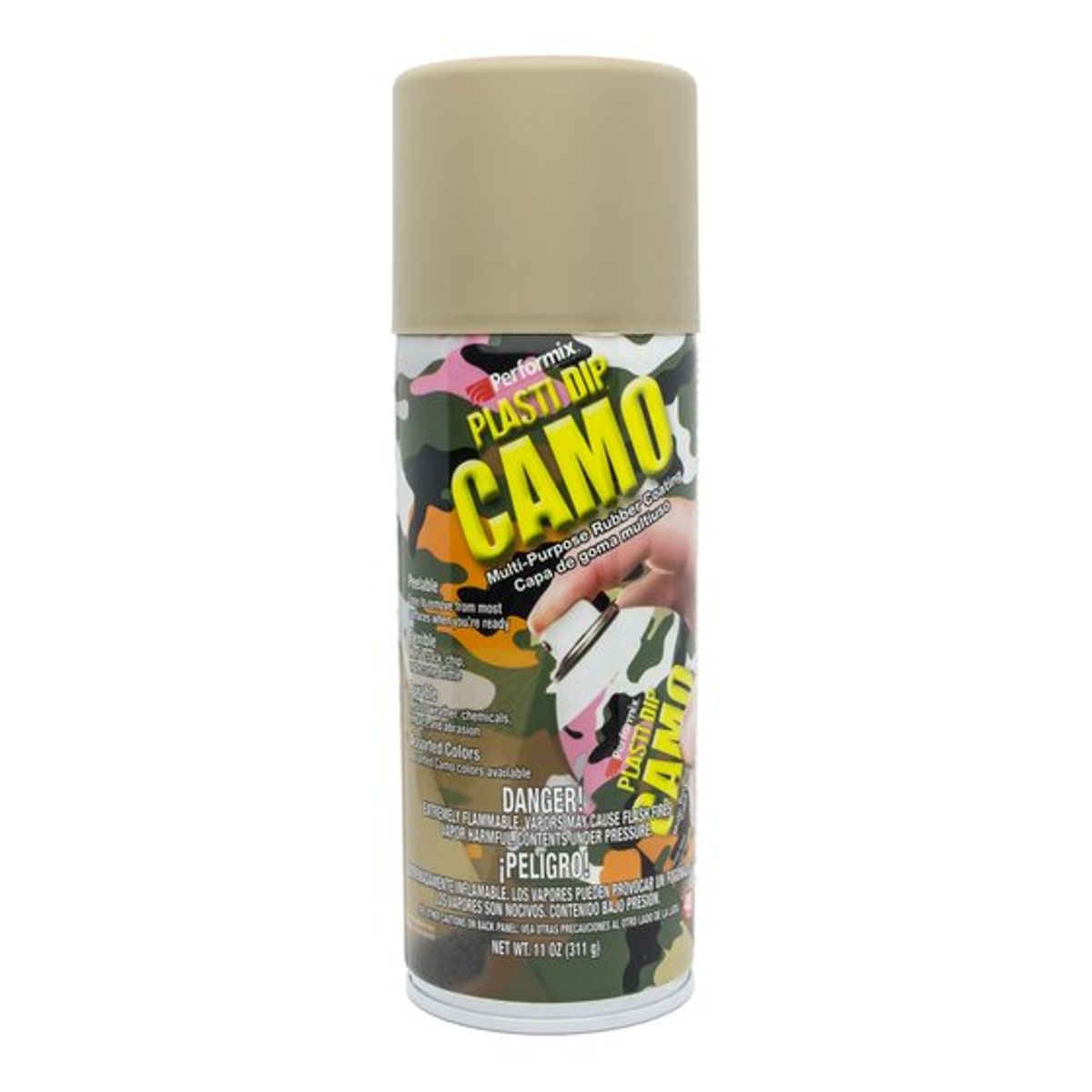GENERICO - Pintura removible original Plasti Dip CAMO TAN MATE
