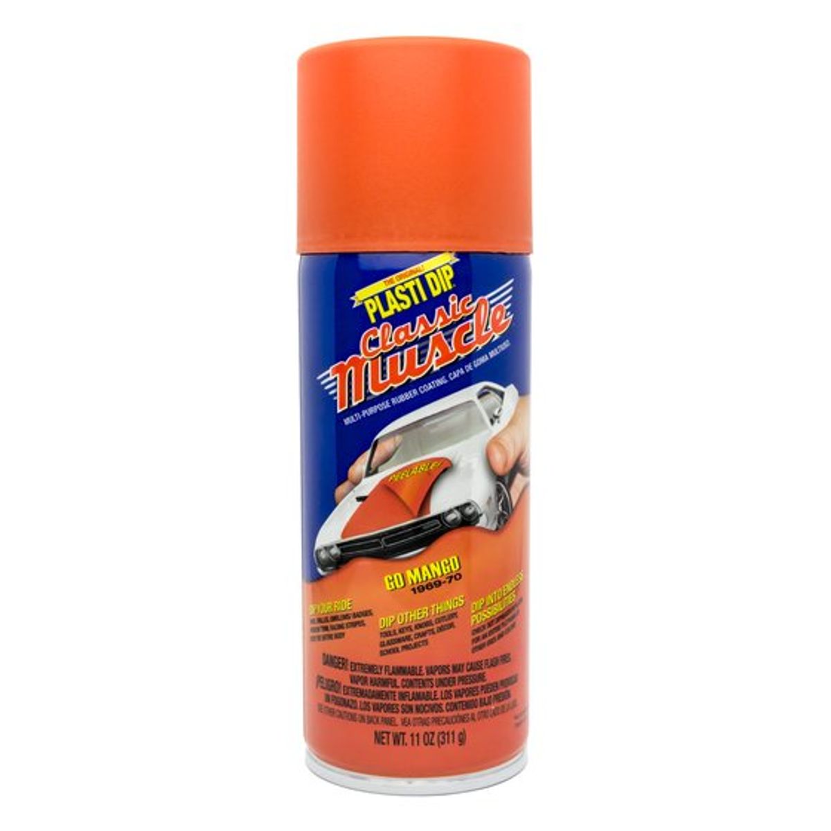 GENERICO - Pintura removible original Plasti Dip GO MANGO MATE