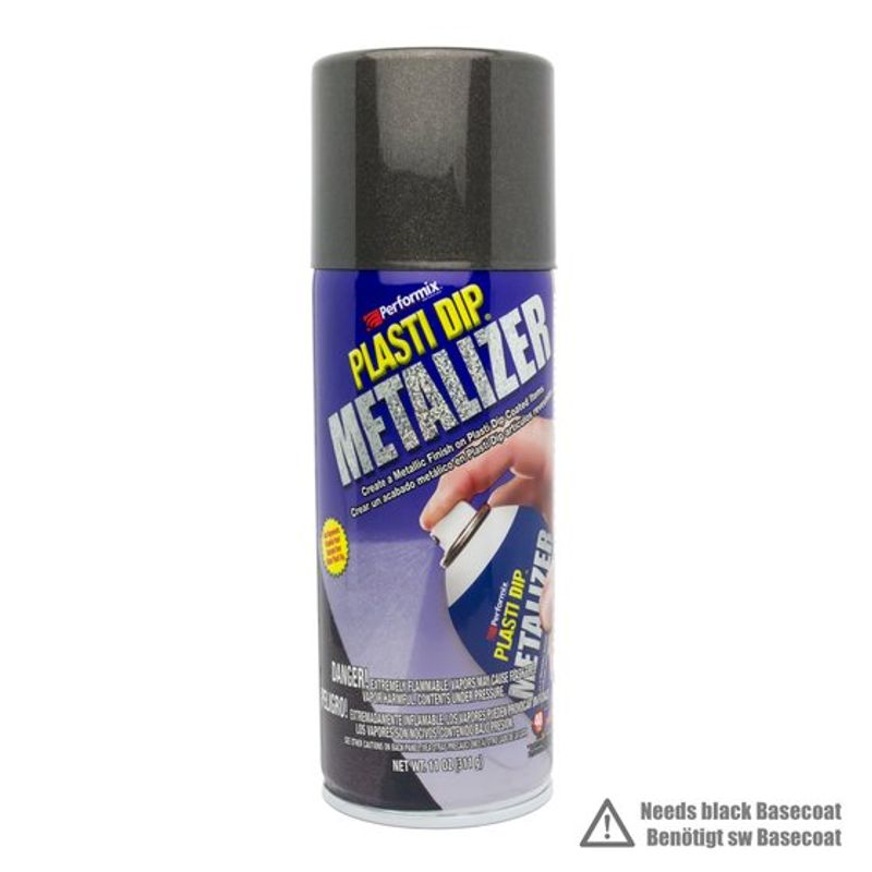 GENERICO - Pintura removible original Plasti Dip GRAPHITE METALIZER