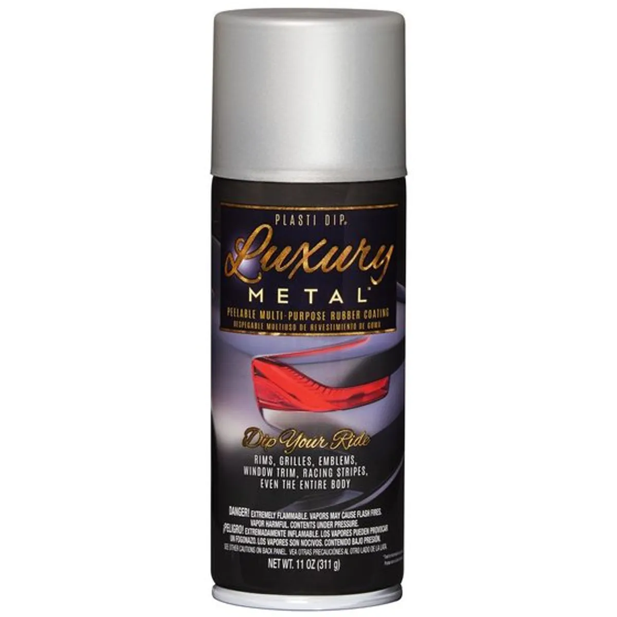 GENERICO - Pintura removible original Plasti Dip SATIN WHITE ALUMINUM