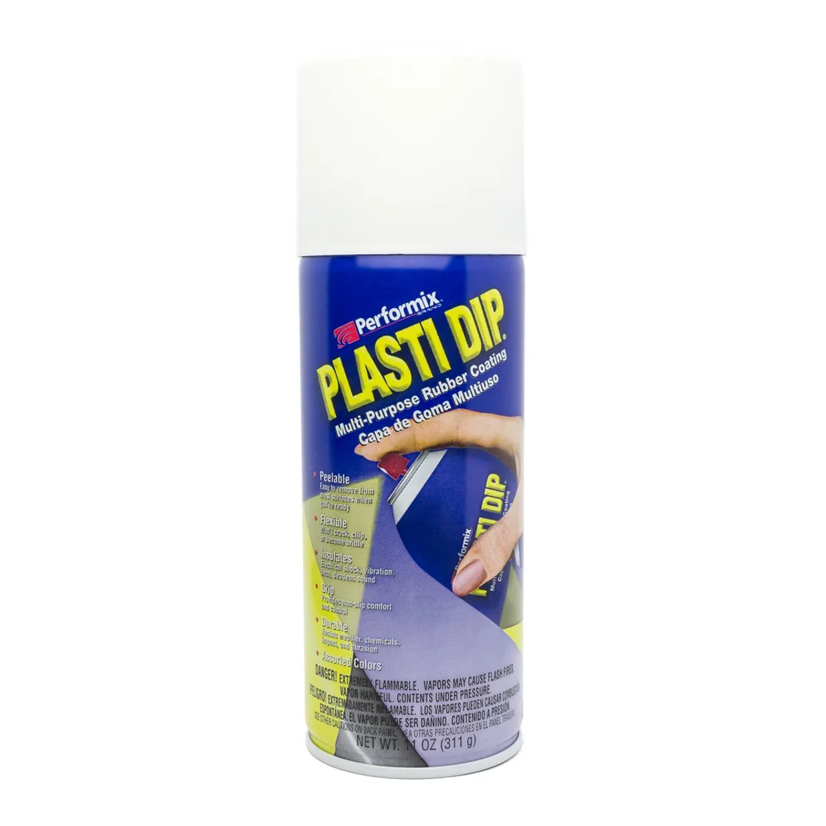 GENERICO - Pintura removible original Plasti Dip BLANCO MATE