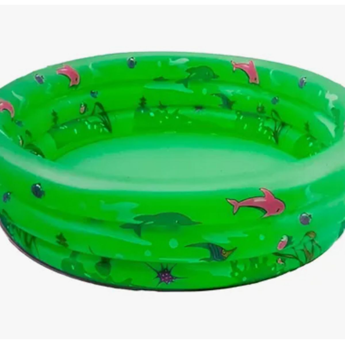 GENERICO - Piscina Inflable Niños Niñas 3 Anillos 120x40cm Verde