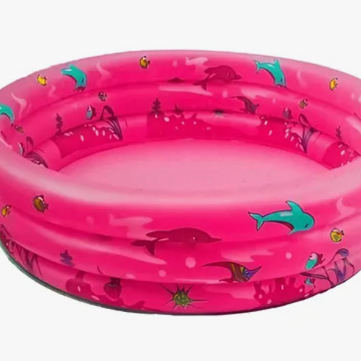GENERICO - Piscina Inflable Niños Niñas 3 Anillos 120x40cm Rosa