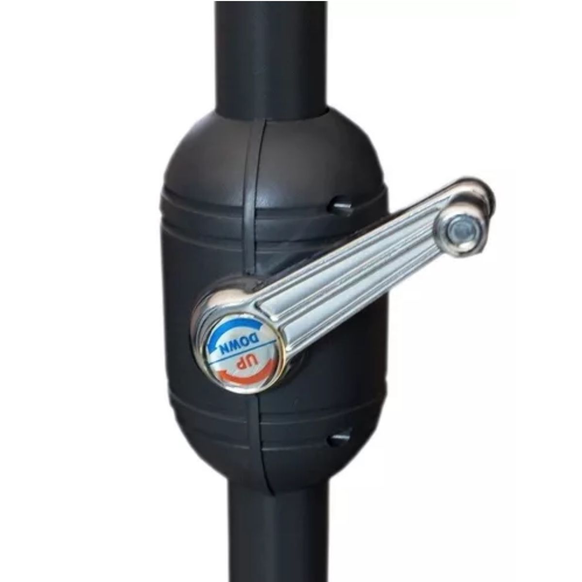 LUMAX - Quitasol Plegable Altura Ajustable Playa Uv Rojo