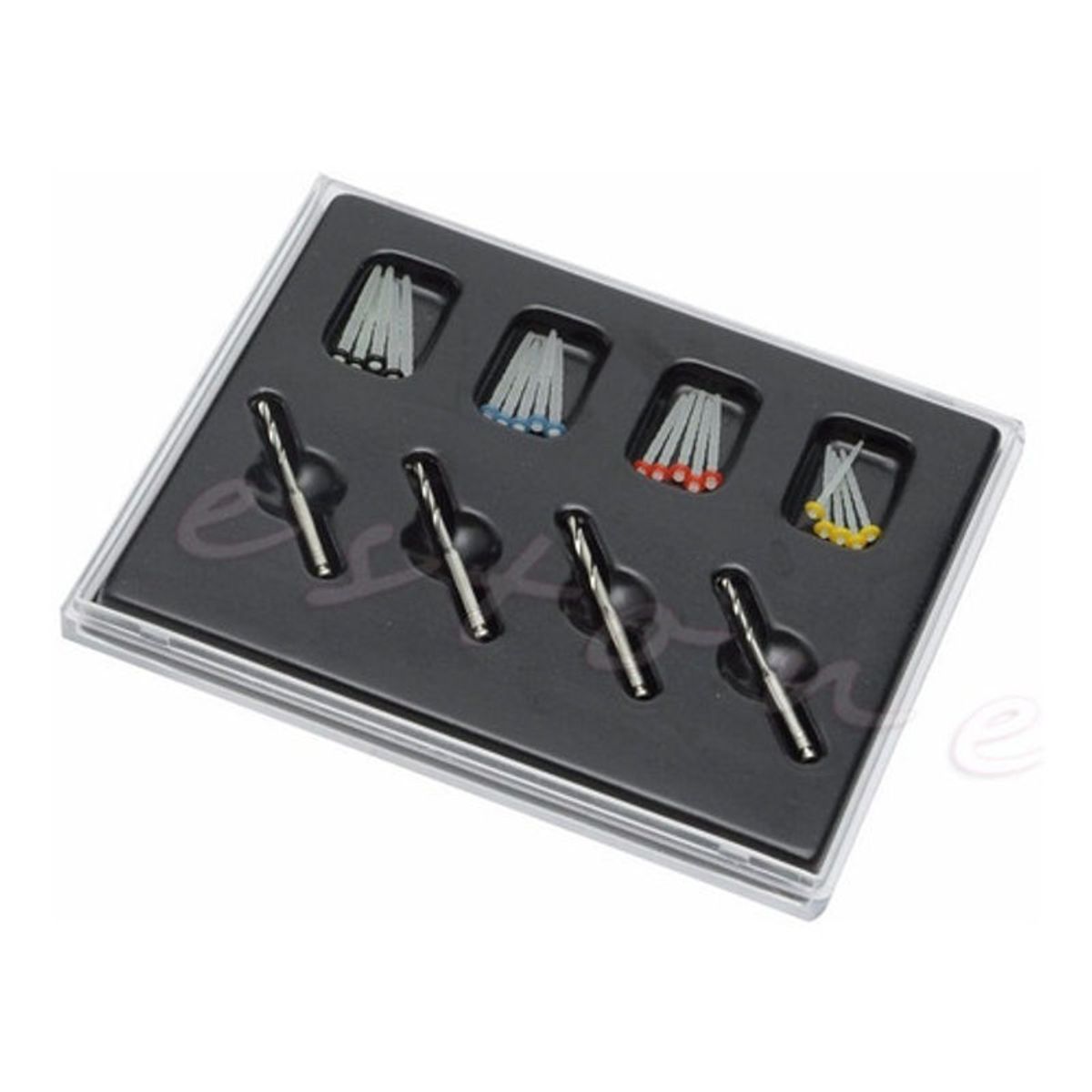 GENERICO - Kit Poste Fibra De Vidrio Dental Odontología 20 Unidades