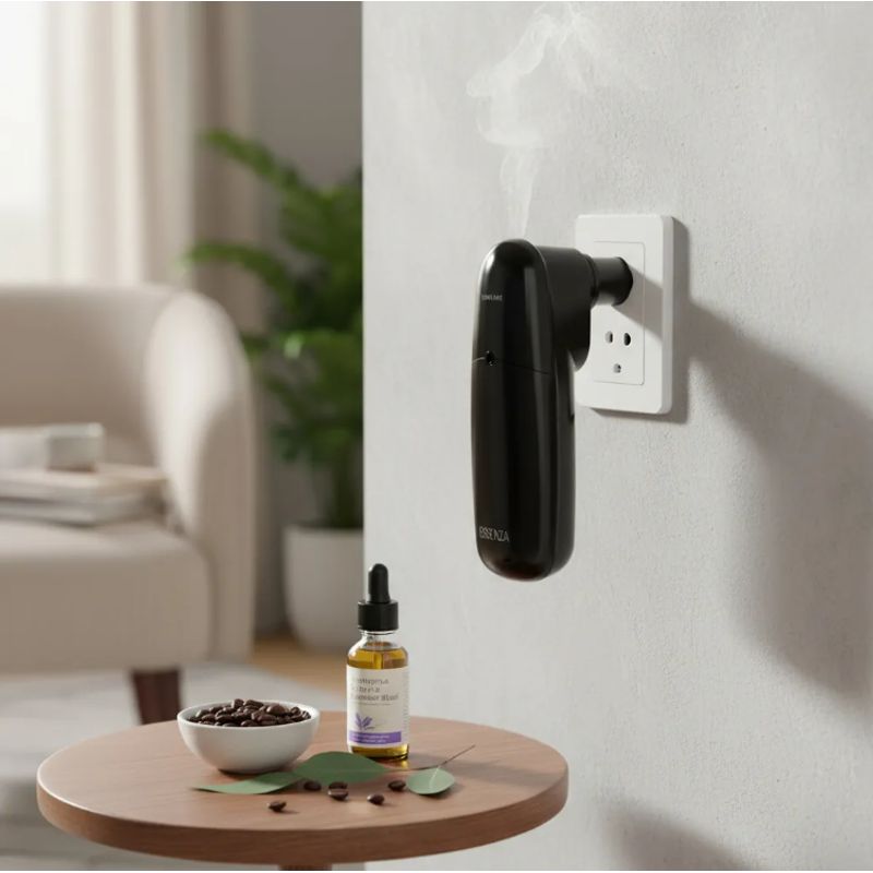 KINEGUN PRO - Difusor Eléctrico Aromas 20 Modos Bluetooth 130 ml hasta 300 m2 Negro
