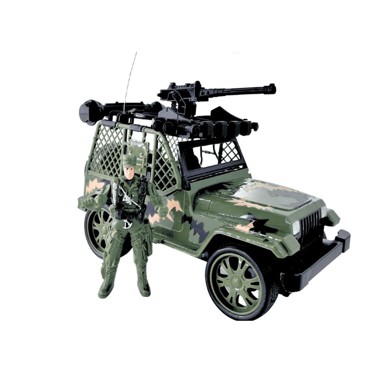 GENERICO - Juguete Auto A Control Remoto Todoterreno Militar