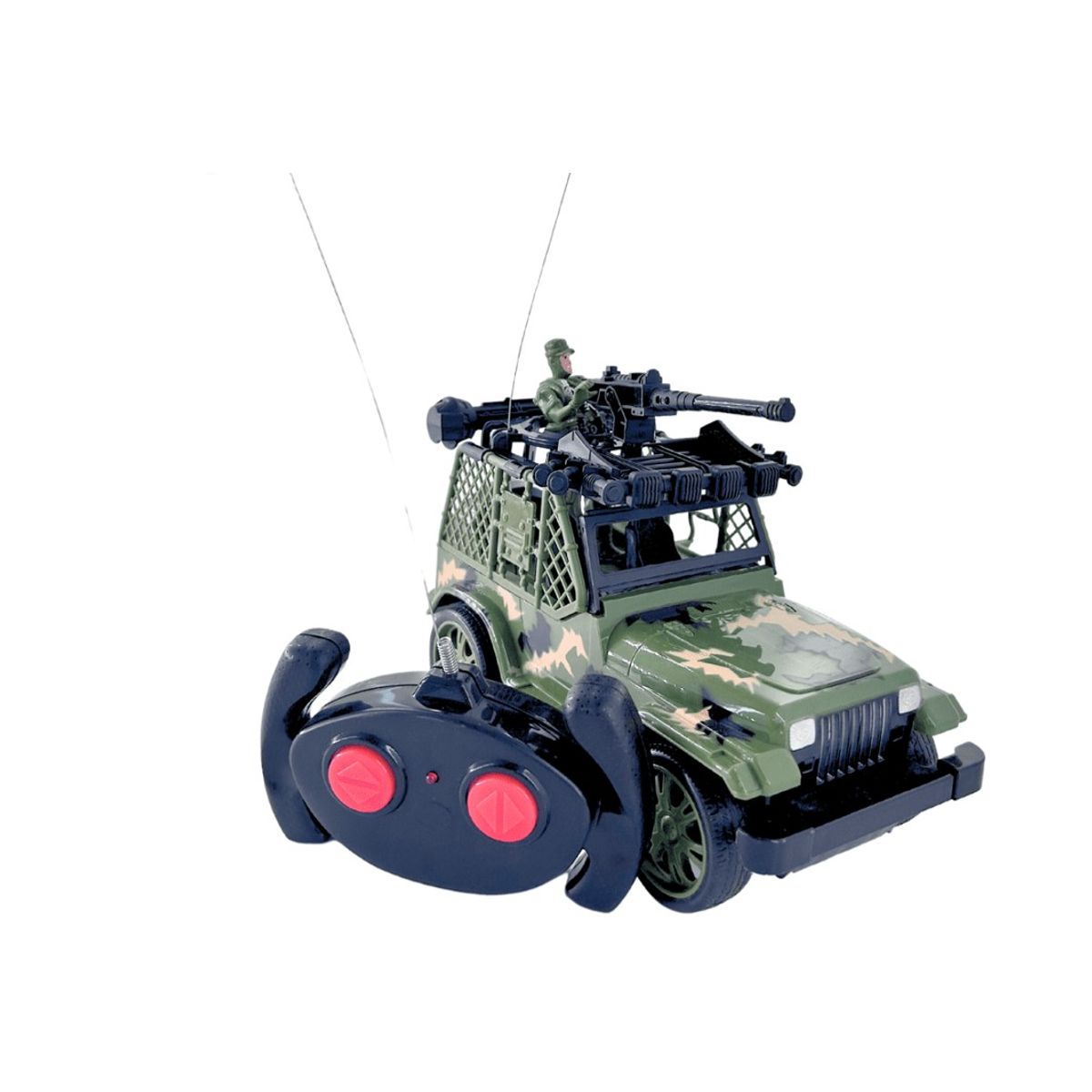 GENERICO - Juguete Auto A Control Remoto Todoterreno Militar