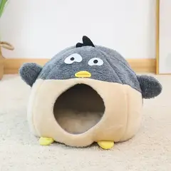 GENERICO - Casa cama iglú para mascota diseño multicolor