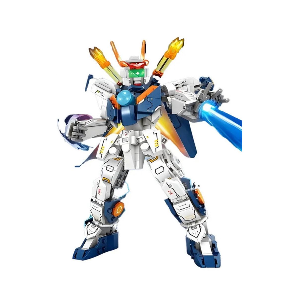 GENERICO - Juguete Armable Robot Peleador 539 Piezas