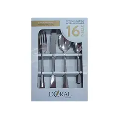 DORAL - Set De Cuchilleria 16 Piezas Austria Marca