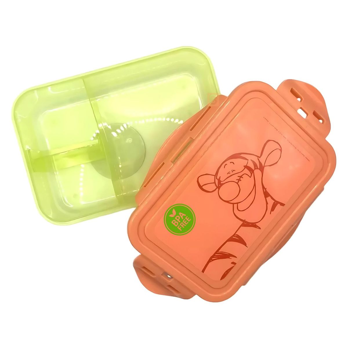 DISNEY - Pote Hermético Winnie Pooh 700ml con Divisiones - SC