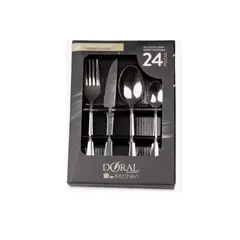 DORAL - Set De Cubiertos servicio 24 Piezas