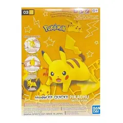 BANDAI - Model Kit Pokemon Pikachu Battle Pose Hobby
