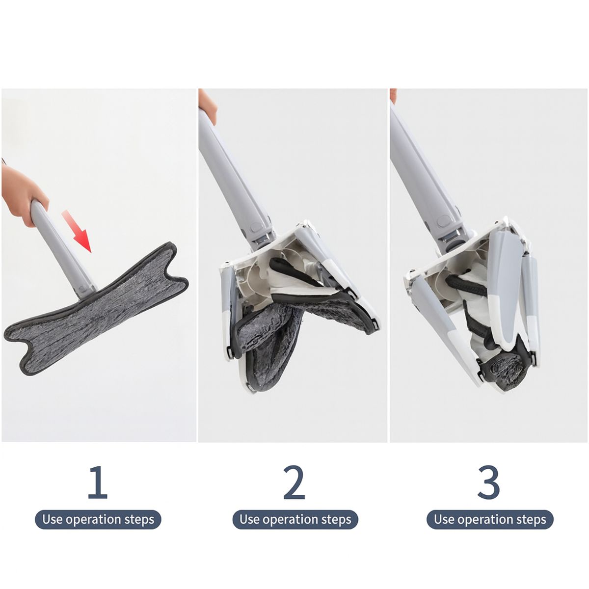 MOVI - Mopa Multiuso Microfibra con Mango Ergonómico