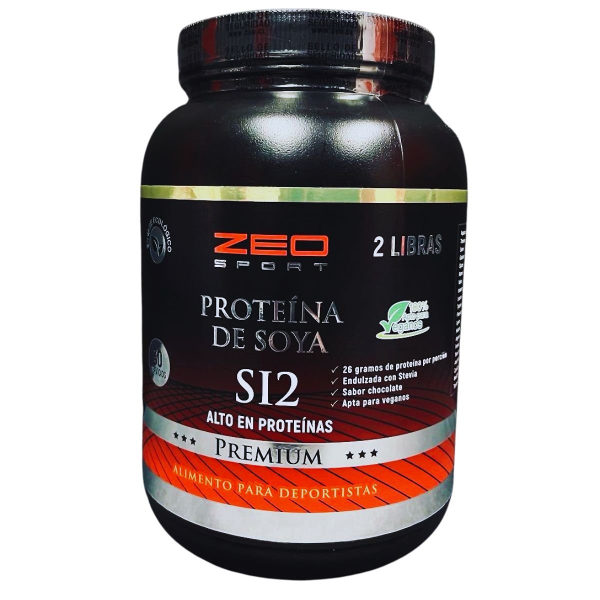 ZEO SPORT - Vegan ZEO Proteína DE SOYA  2 Lb - Original