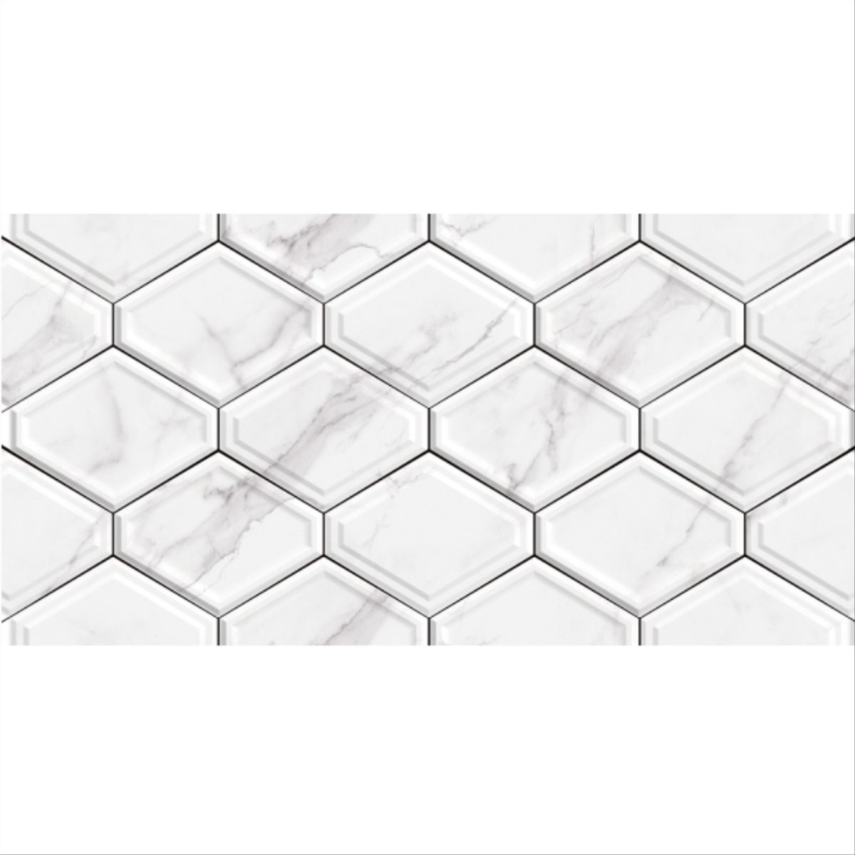 ETERSOL - Cerámica 30x60 cm Marmo Rombo caja 1,62 mt2