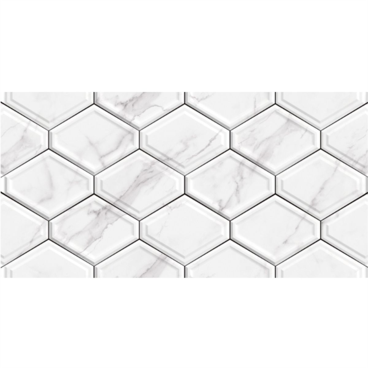 ETERSOL - Cerámica 30x60 cm Marmo Rombo caja 1,62 mt2