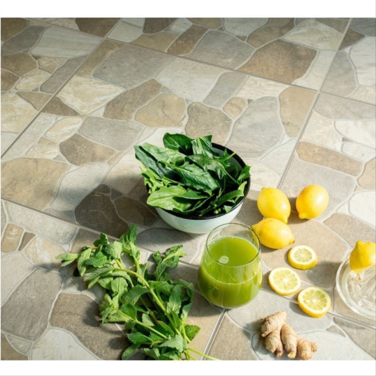 CORDILLERA - Cerámica 45x45 cm Rockstone gris caja 2,29 mt2