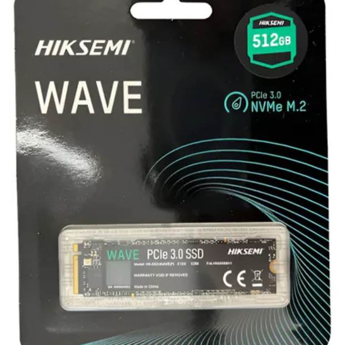 HIKVISION - Disco Ssd Solido Hiksemi Nvme M.2 M2 2280 512GB Pcie 3.0 Wave