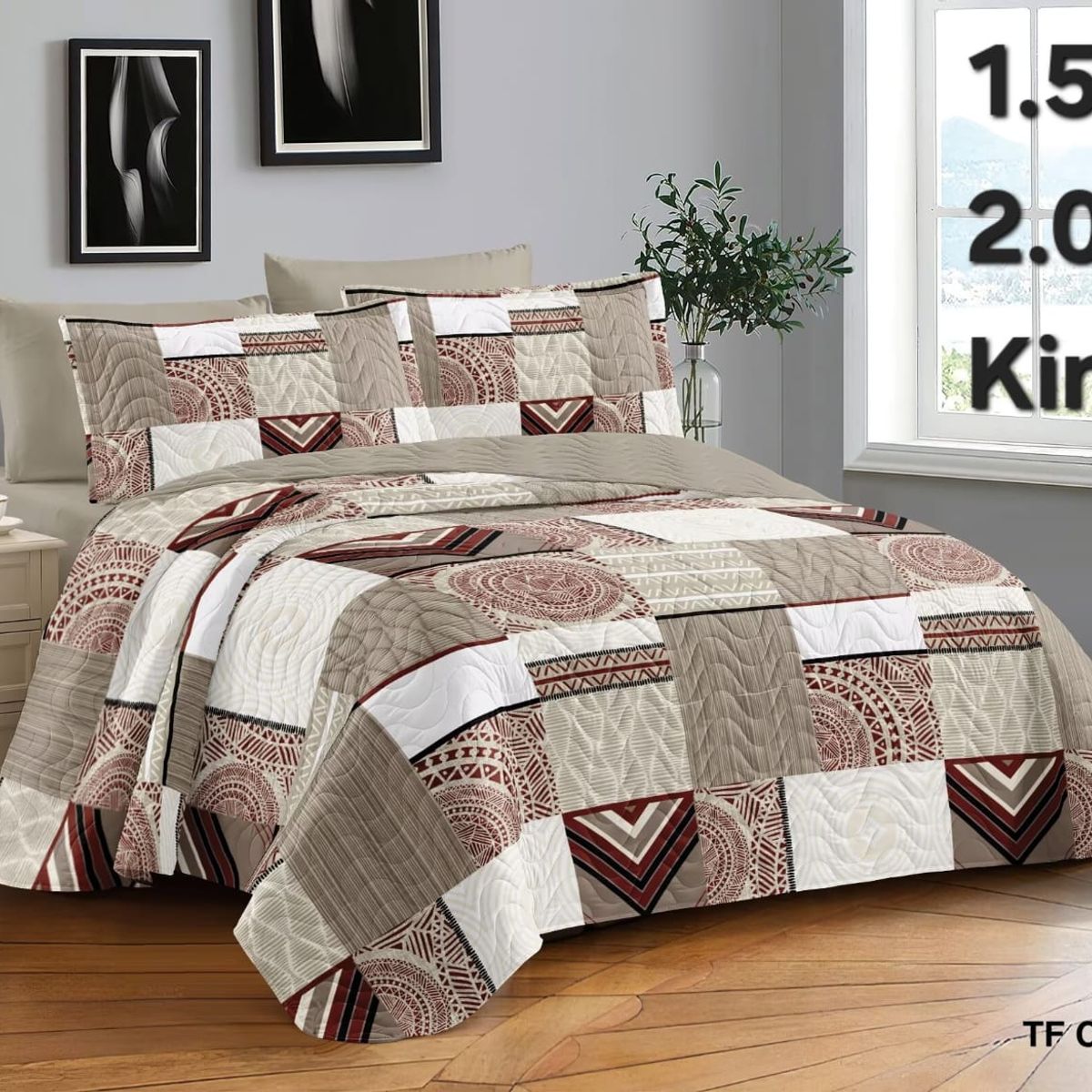 GENERICO - cubrecamas  quilt verano 2plazas 230x250