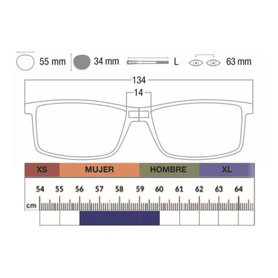 Imagen 2 del producto Lentes Ópticos Trevil Gris con Clip Magnético Pregraduados +2.0